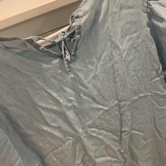 Fox embroidered denim dress - Picture 5 of 5